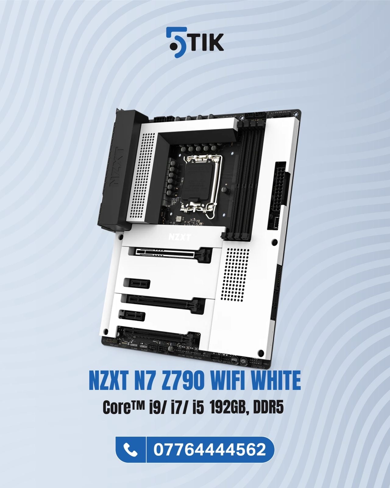 NZXT N7 Z790 WIFI WHITE